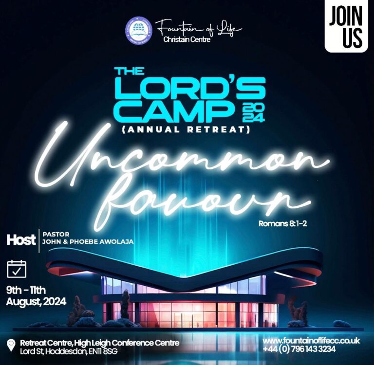 Annual Retreat – The Lords Camp 2024