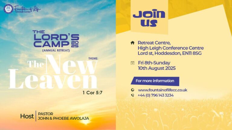 THE LORD’S CAMP 2025
